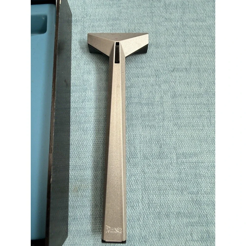 VTG Wilkinson Sword Bonded Razor System 5 Blades Case & Instructions England UK